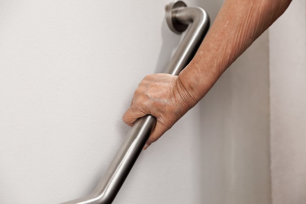 Grab bars for seniors and other handicapped accessibility modifications