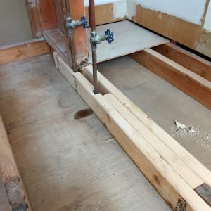 Troy Bathroom - Hidden Problems Repaired - After